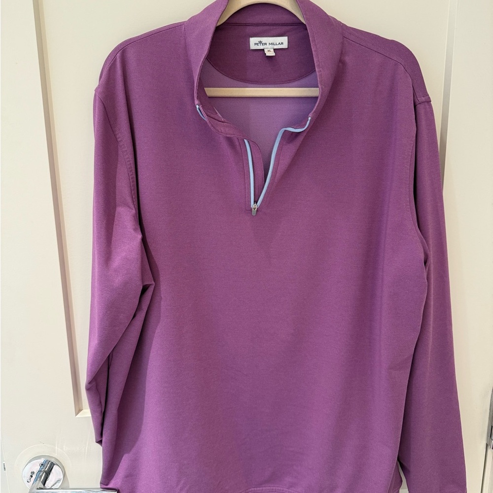 Peter Millar Royal Purple Men’s Quarter Zip